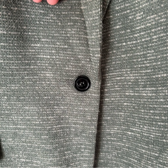 Anthropologie Cartonnier Sky Dashes Knit Blazer Jacket Tweed Look Lined - Large - Picture 4 of 10